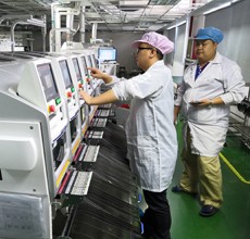 設備調試到生產